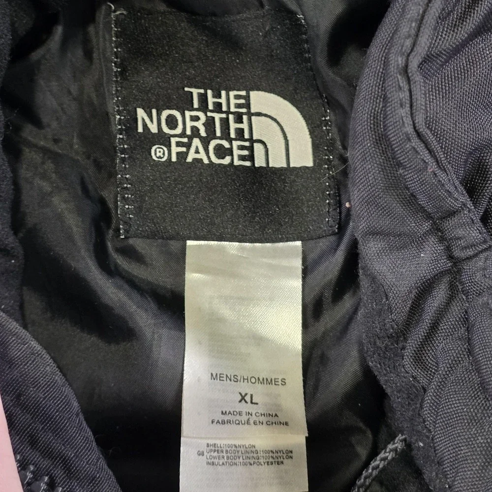The North Face Steep Tech 600 LTD Jacket Mens XL Black Hooded Belted Ski Parka